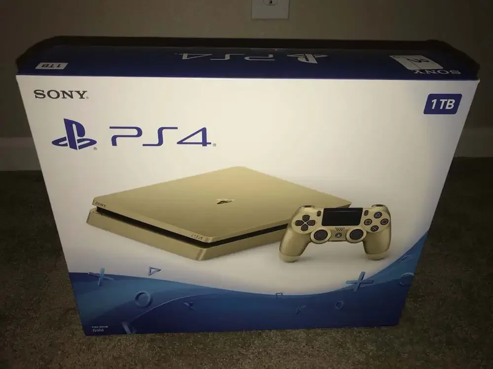 Sony PlayStation 4 PS4 1TB Slim Console Gold Edition CUH-2015B